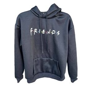 Joeoy FRIENDS NWOT black hoodie medium